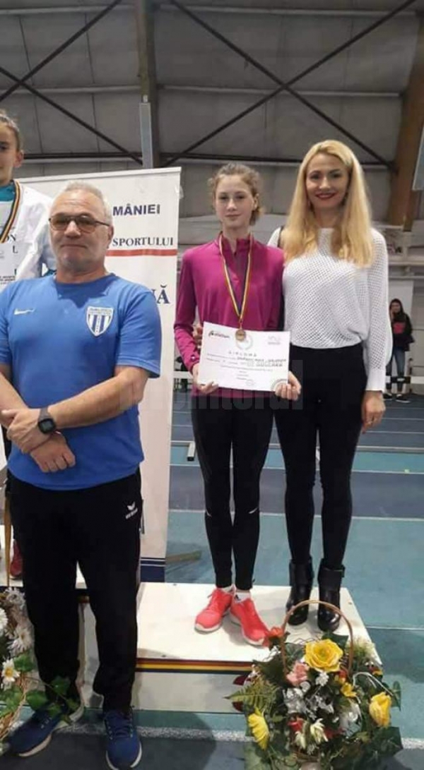 Câmpulungeanca Maria Talida Sfargiu a câştigat două medalii la naţionalele de juniori III