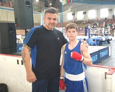 Pugilistul sucevean Cristi Măzăreanu a devenit vicecampion european de juniori
