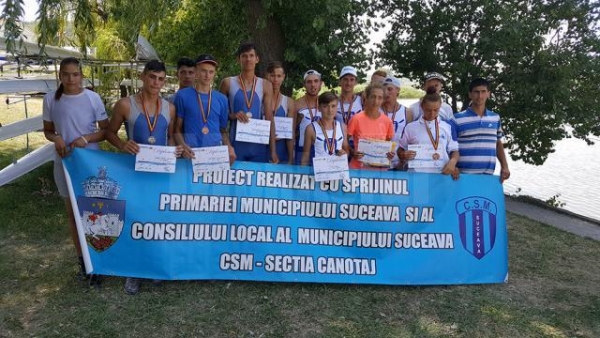Sportivii de la CSM Suceava au urcat de 11 ori pe podiumul naţionalelor